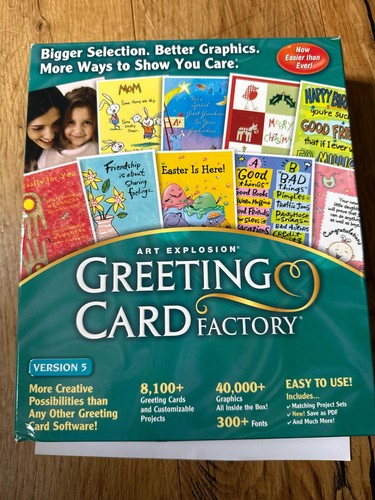 Nova greeting card - card, factory
