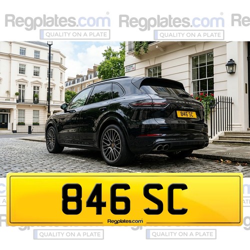 846 car number cherished - car,