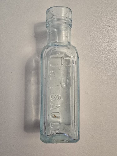Old small sauce bottle - old, hp