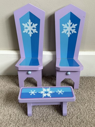 Chairs and bench - and,