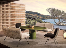 Minotti Pattie Cord Chairs -