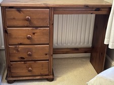 Solid Pine Wood Desk with