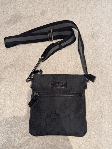 Gucci monogram black nylon - gucci,