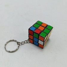 Mini 3x3 Rubiks Cube (2.8cm x 2.8cm) Keyring Pocket Size Fidget Toy Puzzle