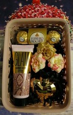 Lipsy London Glam Eau De Toilette 30ml Shimmer Body Lotion 75ml🌹🍫 Gift Basket