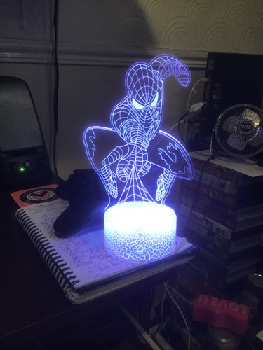 Marvel spiderman bedside - spiderman,