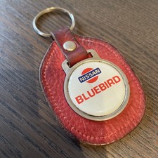 Vintage Retro 80s 90s Nissan Bluebird Leather Key Ring/Fob Classic Rare ZX Turbo