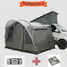 Outwell Fresno Drive-Away Poled Awning (175-200cm) - MEGA BUNDLE DEAL