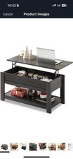 Coffee Table with Lift-Top & Large Storage Space