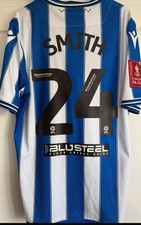 Worn Issue Michael Smith Sheffield Wednesday Home Shirt Match