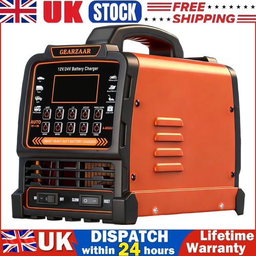 Heavy duty battery charger 15a - duty,