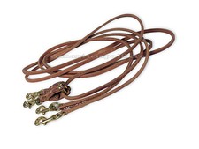 Western Leather Return Reins