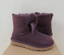 UGG PORT GITA BOW MINI SUEDE/