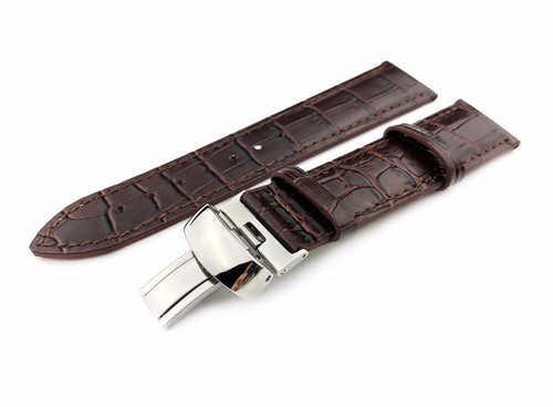 Dark brown genuine leather - brown,