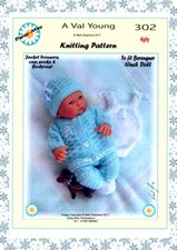 DOLLS KNITTING PATTERN no 302