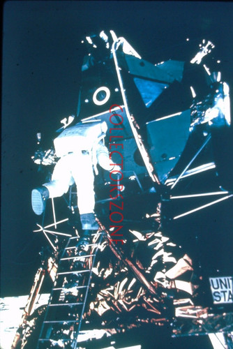 35mm slide 1969 moon - slide, landing