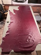 Half Hide (2.5 square metres) oxblood leather