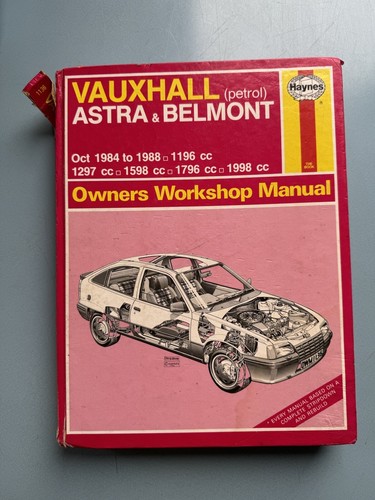 Haynes manual vauxhall astra - haynes,