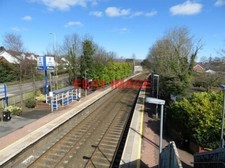 Photo lambeg train - train, station