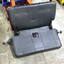 Black Leather 3rd Row Seat for Mitsubishi PAJERO SHOGUN V98W MK4 3.2 DiD