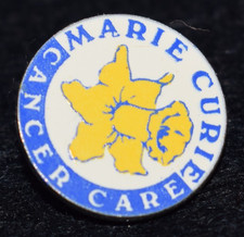 Marie Curie Charity Pin Badge