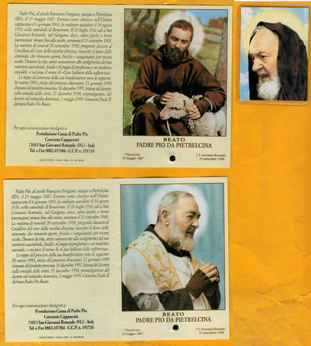 Lot saints 2 booklets - lot, of