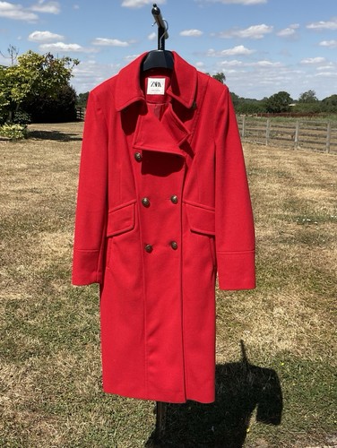 Zara red military style - red,