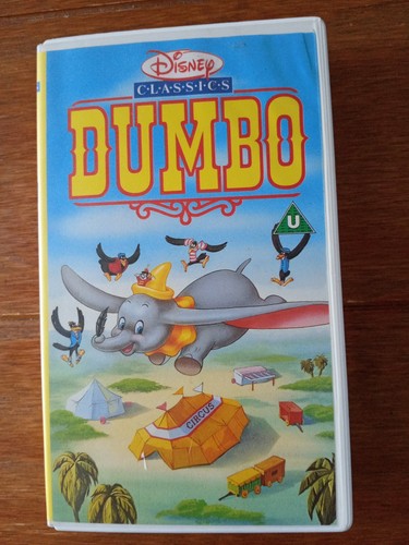 Dumbo vhs video disney - dumbo,