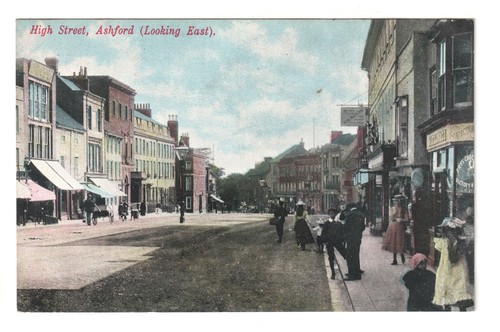 Ashford high street shops - high,