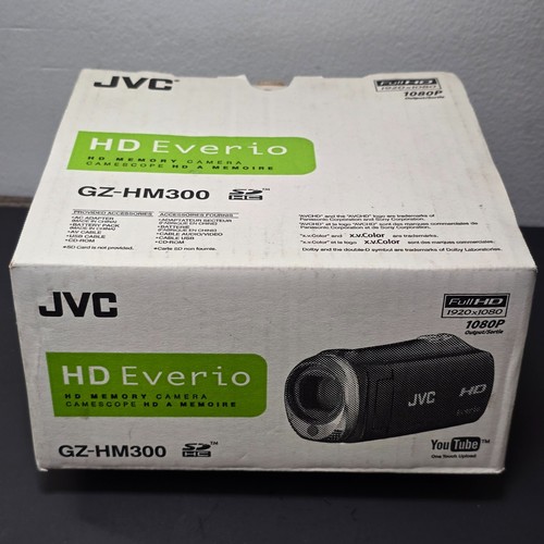 Jvc everio hm300bu - everio, gz-hm300bu