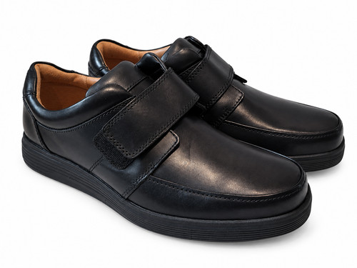Clarks abode strap black - un,