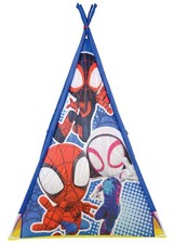 Spidey & His Amazing Friends Teepee Triangular Play Tent Spiderman Wigwam Tipi