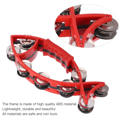 Kids tambourine mini - (red)kids,