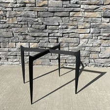 Fritz Hansen 1950s Danish Mid Century Modern Teak Folding Tray Table No TRAY