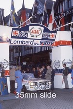 AUDI QUATTRO HANNU MIKKOLA 1984 RAC RALLY 35MM SLIDE PHOTOGRAPH TRANSPARENCY