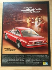 Original advertising 1974 Opel