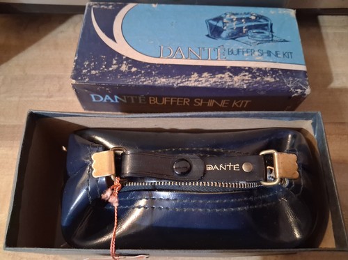Travel shoe shine kit vtg - shine,