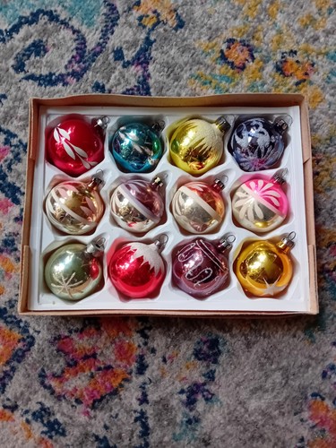 12x vintage mercury glass - 12x,