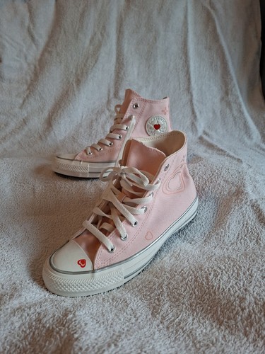 Converse high tops - tops, pink