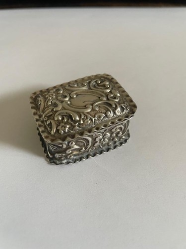 Hallmarked sterling silver