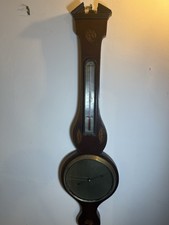 Antique Georgian Period Banjo Barometer ‘Cambridge’ Model Made By ‘J Hoffmeyer’