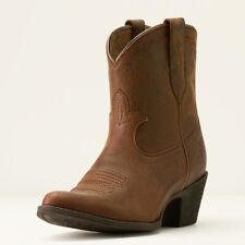 Ariat Women's Maggie Western Leather Boot Sassy Brown