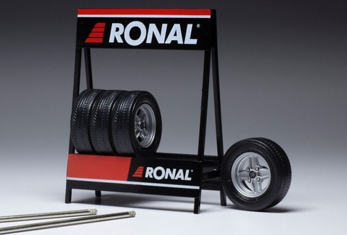 Ixo model car set tires - car, 4