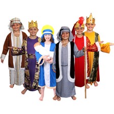 CHILDS NATIVITY COSTUME MULTI