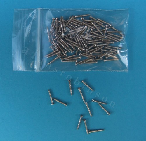 Silver gauge track - gauge, screws
