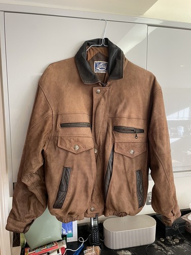 Vintage brown suede - brown,