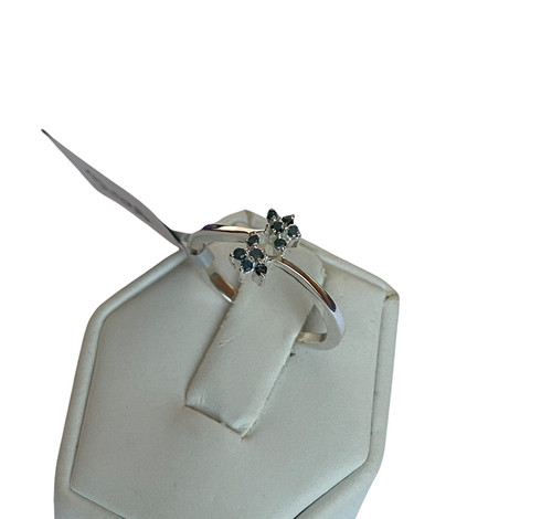 Blue diamond 925 sterling - diamond,
