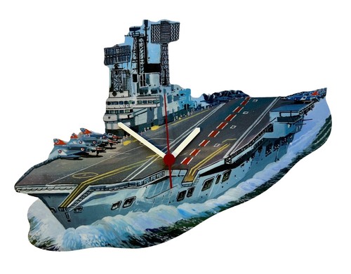Aircraft carrier clock - carrier,