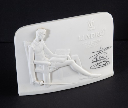 Vintage lladro sign plaque - lladro, sign/