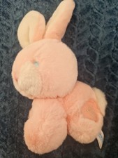 Mothercare Pink Bunny Soft Toy 20cm Rabbit Korea Touch Me Non Working Vintage